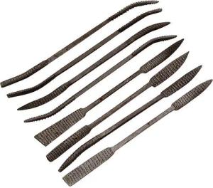 VBS Raspel Specksteinraspel-Set, 8er-Set