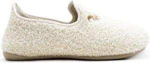 Veganer "thies ® Rec Teddy Closed Slipper" aus ultraweichem, recyceltem Fell