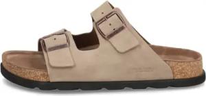 Veloursleder Pantoffel