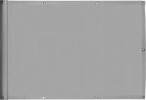 ventanara Balkonsichtschutz Balkonsichtschutz PVC Balkonverkleidung blickdicht Balkonbespannung