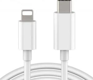 Ventarent Ladekabel passt für iPhone 8 9 11 12 13 14 X XS XR Pro Max Mini Autoladekabel, Lightning, USB-C (100 cm), Unterstützt Power Delivery