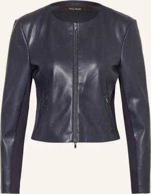 Vera Mont Jacke in Lederoptik