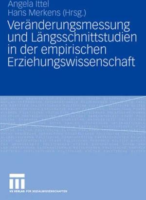 Veränderungsmessung und Längsschnittstudien in der empirischen Erziehungswissenschaft