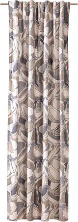 Verdi Vorhang Schal mit verdeckten Schlaufen Carlota 140 x 245 cm Blaugrau / Taupe (1 St), Multifunktionsband, blickdicht