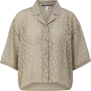 Verkürzte leicht transparente Bluse