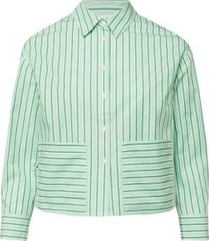 Verkürzte Popeline-Bluse im Relaxed Fit