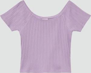 Verkürztes Off-Shoulder-Shirt im Slim Fit