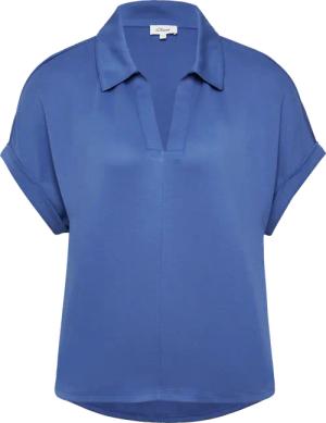 Verkürztes Shirt mit Polokragen