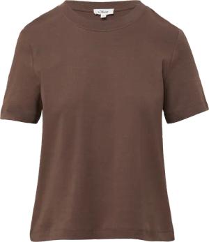 Verkürztes T-Shirt aus Interlockjersey