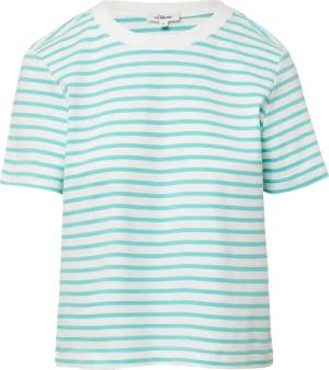 Verkürztes T-Shirt aus Interlockjersey