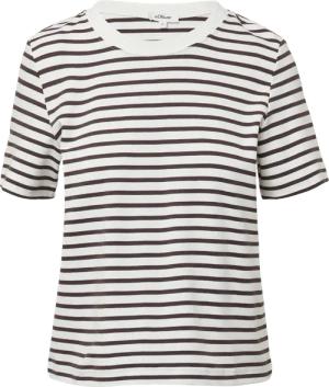 Verkürztes T-Shirt aus Interlockjersey