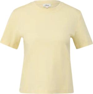 Verkürztes T-Shirt aus Interlockjersey