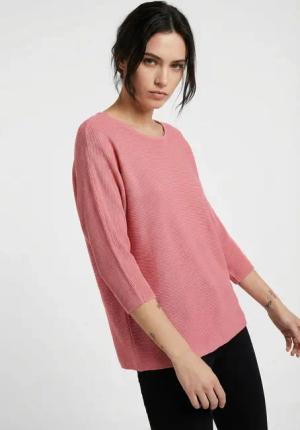 Vero Moda 3/4 Arm-Pullover "VMNORA 3/4 BOATNECK BLOUSE NOOS" mit Fledermausärmeln