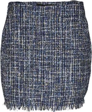 Vero Moda A-Linien-Rock VMCHANTELLE HR SHORT TWEED SKIRT