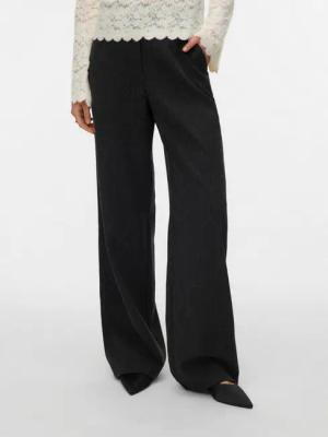 Vero Moda Anzughose VMBESTIE HW WIDE PANT NOOS Materialmix, weite Form, mit Stretch