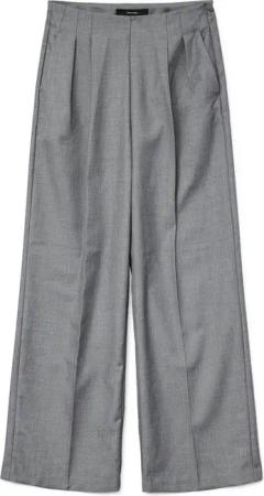 Vero Moda Anzughose VMHAILEY HW WIDE PLEAT PANT NOOS Hose mit weitem Beinschnitt, High Waist Bund