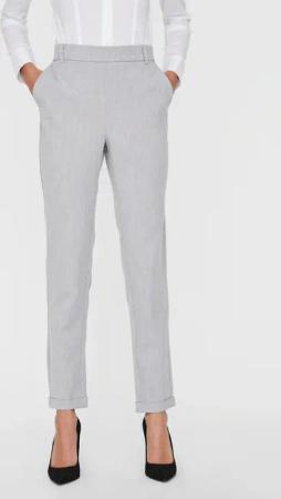 Vero Moda Anzughose "VMMAYA MR LOOSE SOLID PANT NOOS" knöchelfreie Form mit Saumaufschlag