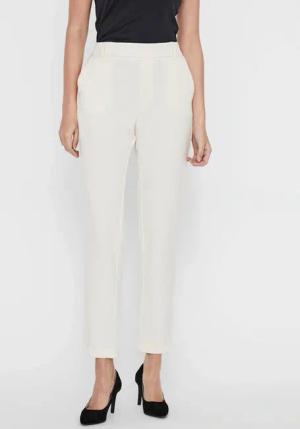 Vero Moda Anzughose "VMMAYA MR LOOSE SOLID PANT NOOS" knöchelfreie Form mit Saumaufschlag