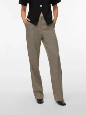 Vero Moda Anzughose "VMZAMIRA BESTIE MW STRAIGHT PANT NOOS"
