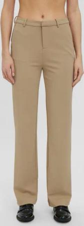 Vero Moda Anzughose VMZAMIRA MW SLIM STRAIGHT PANT NOOS mit Gürtelschlaufen