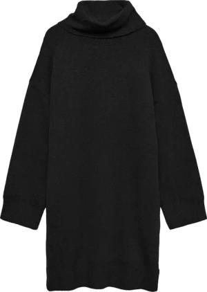 Vero Moda - "Aquarius" Strickkleid für Damen, Rollkragen (Schwarz)