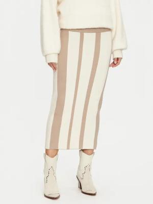 Vero Moda Bleistiftrock Gold New Art 10311360 Beige Slim Fit