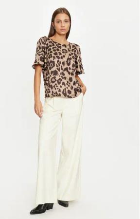 Vero Moda Bluse Merle 10316600 Braun Regular Fit