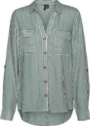 VERO MODA Bluse VMBUMPY grün | M