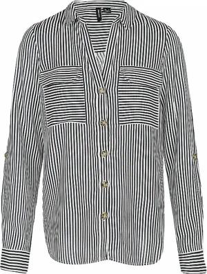 VERO MODA Bluse VMBUMPY schwarz | L