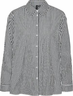 VERO MODA Bluse  VMINGE  schwarz | S