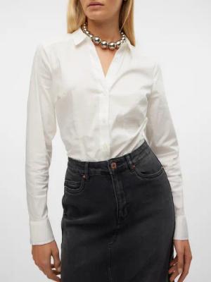 Vero Moda Blusenbody VMLADY L/S G-STRING SHIRT WVN NEW NOOS