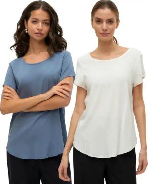 Vero Moda Blusenshirt lockeres Shirt im Doppelpack