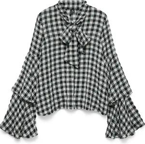 VERO MODA Blusenshirt VMSIA schwarz | L