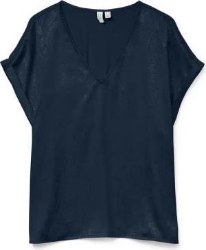 Vero Moda Blusentop VMBALIA S/S V-NECK T-SHIRT WVN BTQ GA
