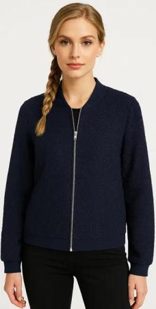Vero Moda Bomberjacke VMBECCA LS BOMBER LACE TOP JRS