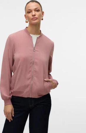 Vero Moda Bomberjacke "VMCOCO L/S BOMBER NOOS" in modisch kurzer Form, mit Stretch