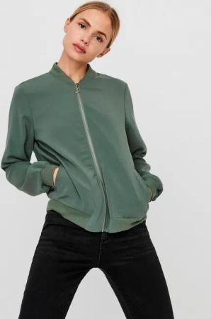 Vero Moda Bomberjacke VMCOCO L/S BOMBER NOOS in modisch kurzer Form, mit Stretch