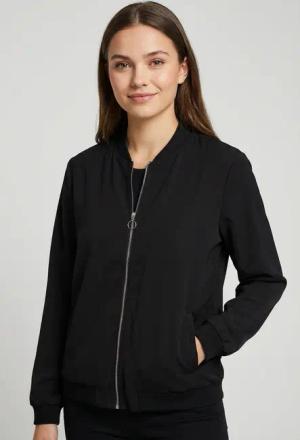 Vero Moda Bomberjacke "VMCONNY, leichte Jacke für den Übergang" seitliche Eingrifftaschen, Rippbündchen