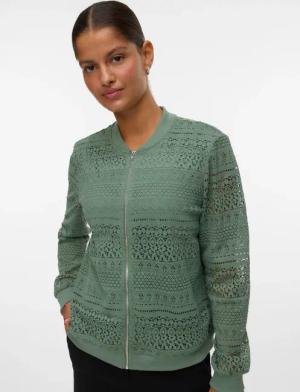 Vero Moda Bomberjacke "VMHONEY LACE BOMBER JACKET WVN GA"