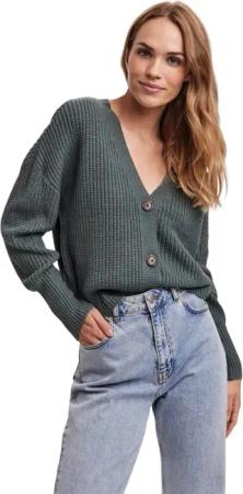 Vero Moda Cardigan bequeme Strickjacke mit Ballonärmel