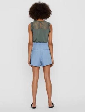 Vero Moda Chinoshorts Mia (1-tlg) Falten