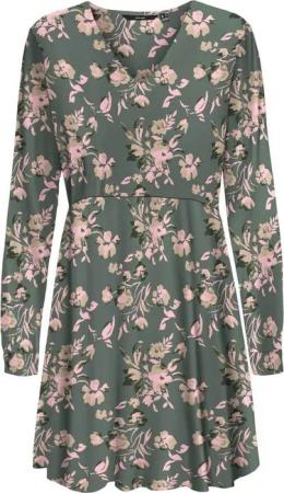 Vero Moda Cocktailkleid ANNA (1-tlg) Drapiert/gerafft