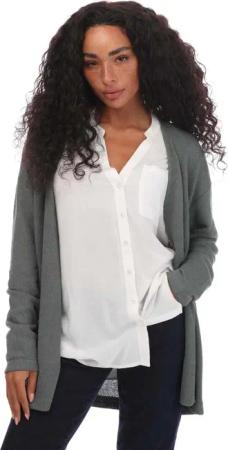 Vero Moda - "Eddie" Strickjacke offen für Damen (Grün)