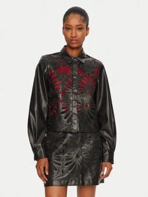 Vero Moda Hemd Rocky 10330114 Schwarz Loose Fit