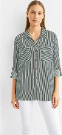 Vero Moda Hemdbluse VMBUMPY L/S SHIRT NEW WVN GA NOOS Viskose, regular fit