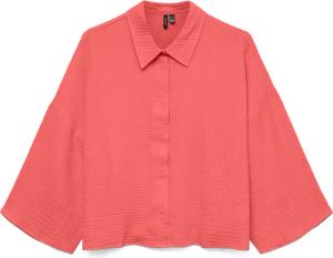 Vero Moda Hemdbluse "VMNATALI CROP SHIRT WVN NOOS"