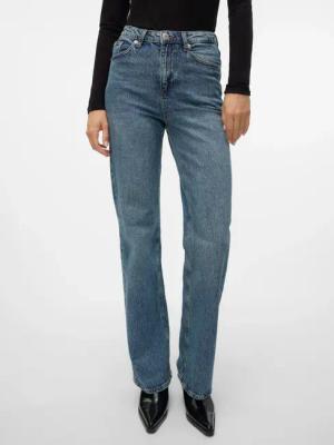 Vero Moda High-waist-Jeans "VMTESSA HR WIDE JEANS RA394 GA NOOS"