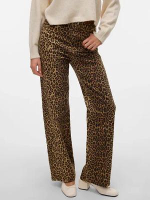 Vero Moda High-waist-Jeans "VMTESSA HR WIDE STRETCH AOP JEANS NOOS"