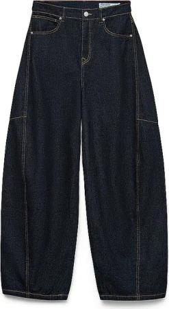 VERO MODA Jeans Balloon Fit VMKAITLIN  dunkelblau | 27/L30