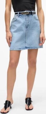 Vero Moda Jeansrock "VMTESSA HR SHORT DNM SKIRT MIX GA NOOS" Baumwollmischung